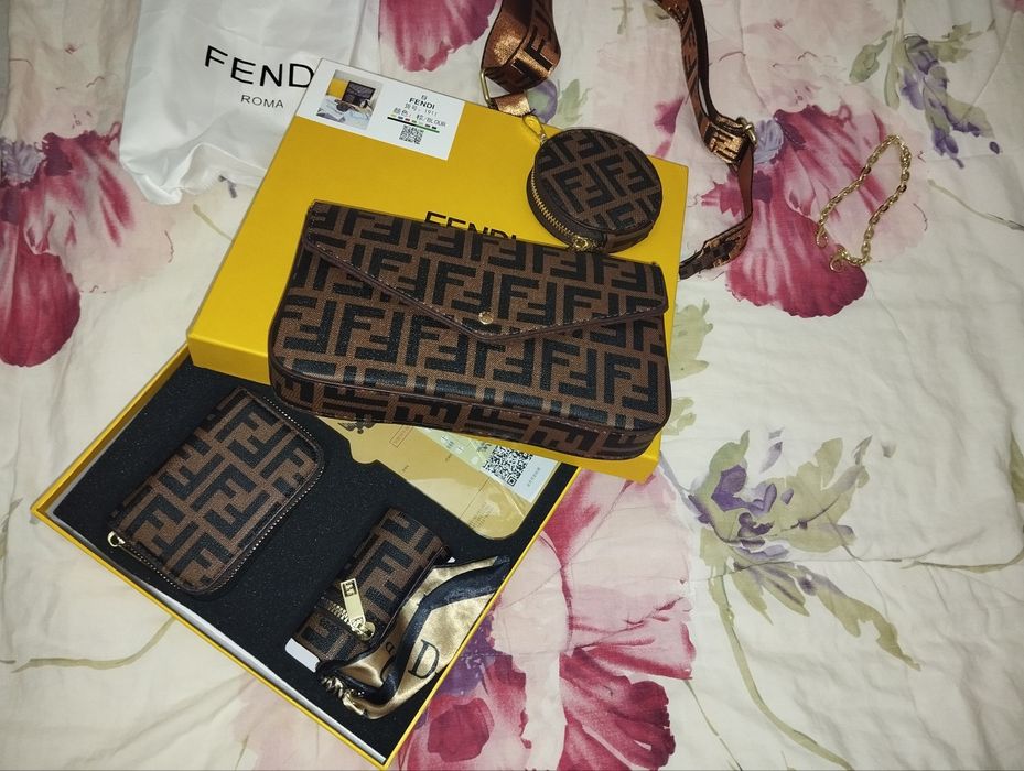 Сумка женская (набор абсолютно новый) FENDI ROMA