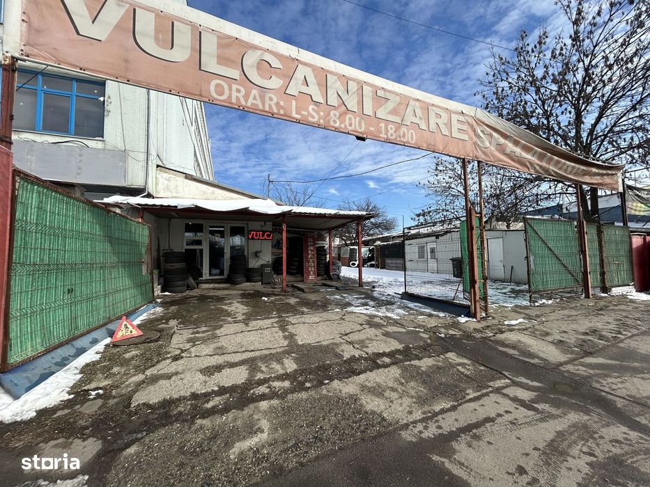 Lacul Tei,Petricani,Fabrica de Glucoza,Spatiu comercial si Teren 591mp