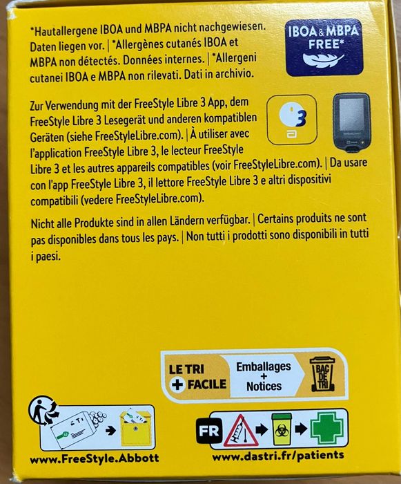 Freestyle Libre 3 Plus Либре 3 Плюс сензор за кръвна захар само за €75