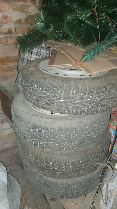 Калеса на матиз зимние шипованные