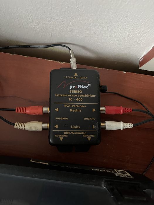 Грамофон Dual CS 410 с RIAA коректор