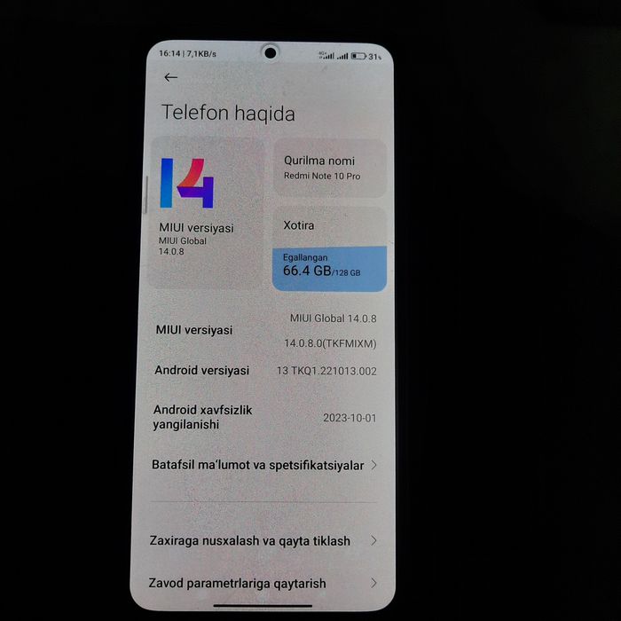 Redmi 10 pro 128 gb srochn sotlad