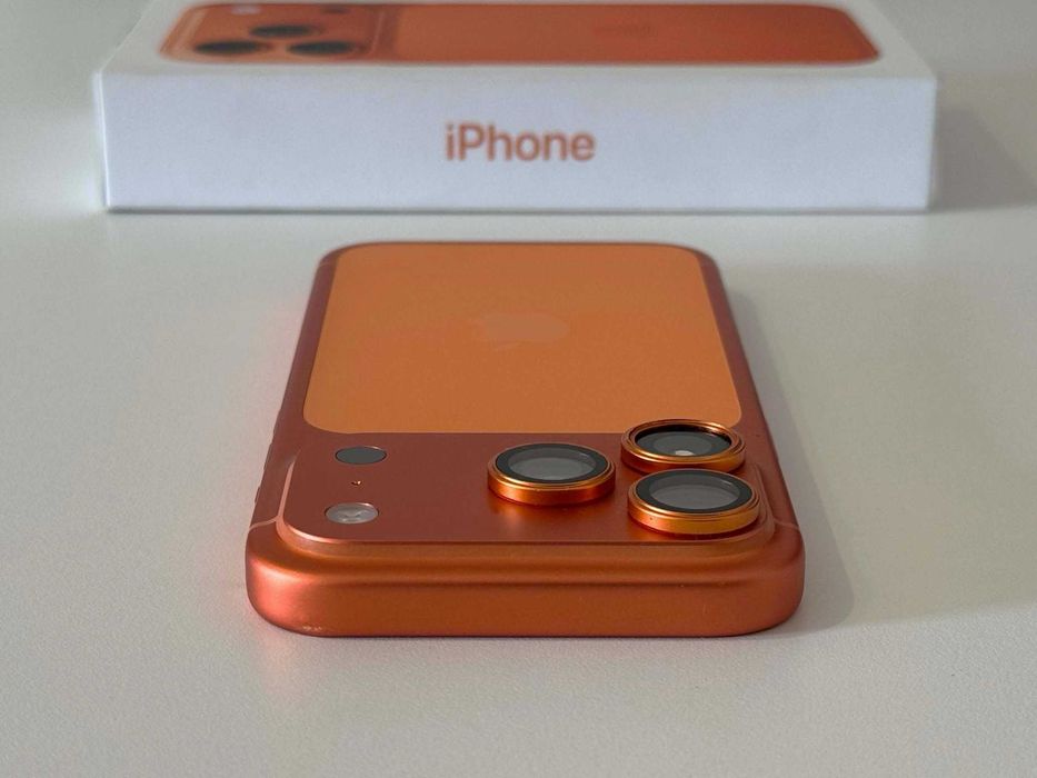 Бартер! 36м.Гаранция! iPhone 17 Pro Cosmic Orange (Oранжев) 100% Батерия!