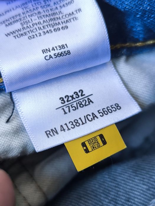 Оригинални мъжки дънки Polo Ralph Lauren  Sullivan Slim Stretch размер 32