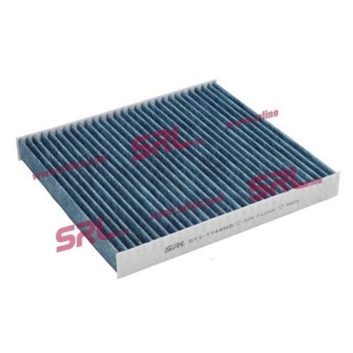 Filtru habitaclu Anti-Fum SRLine Polonia, Jeep Grand Cherokee WK2, 202021, Dodge Durango 20; 264x244x28 mm, Filtru carbon activ; cu efect