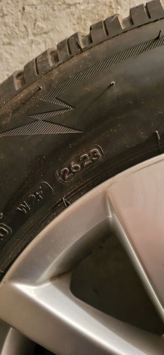 Джанти с зимни гуми 16цола 5×112 57.1 ET 45