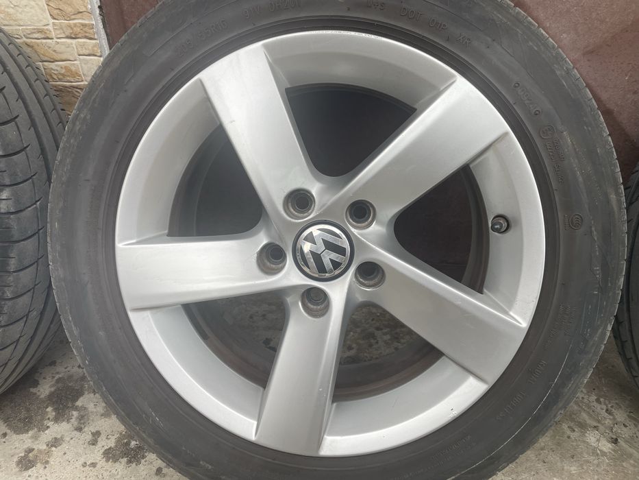 Продавам джанти с гуми VW Skoda 4х112 16 цола