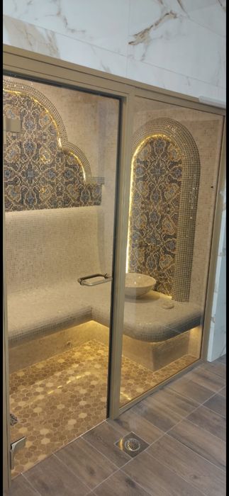 Строительство хаммама, бани, бассейна .