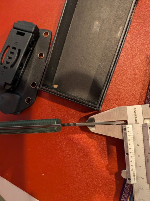 Cuțit fix Drachenader 14C28N, Micarta, Full Tang – Bushcraft/EDC