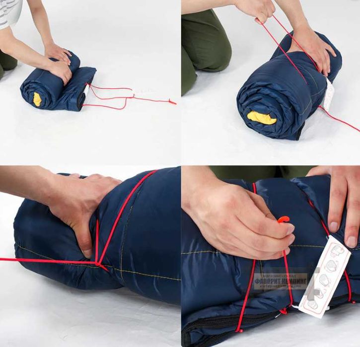 Спальни мешок CALEMAN 190x83 см от +4 до-18 градус вес 2 кг Доставка