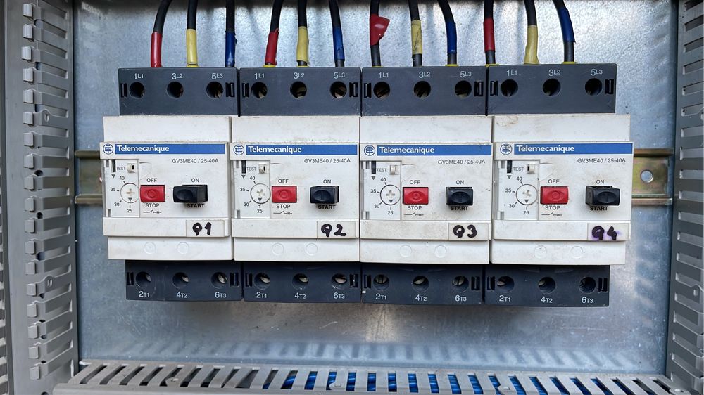 Tablou automatizare echipat