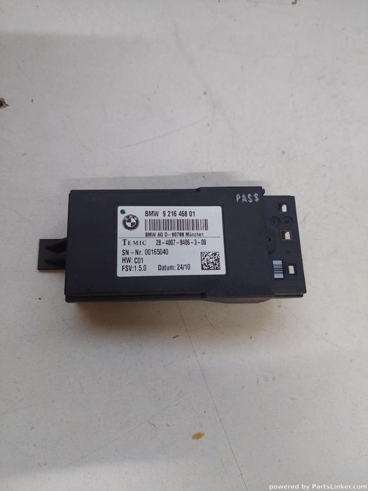 Modul Scaun Fata Bmw 7 V (F01, F02, F03, F04) [ 2008 - 2015 ] Oem