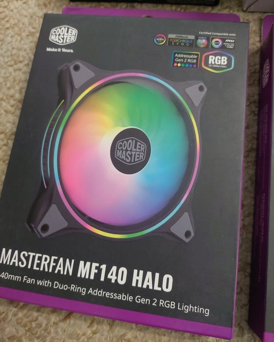 Cooler PC: Corsair, Cooler Master, Aura Synk, RGB