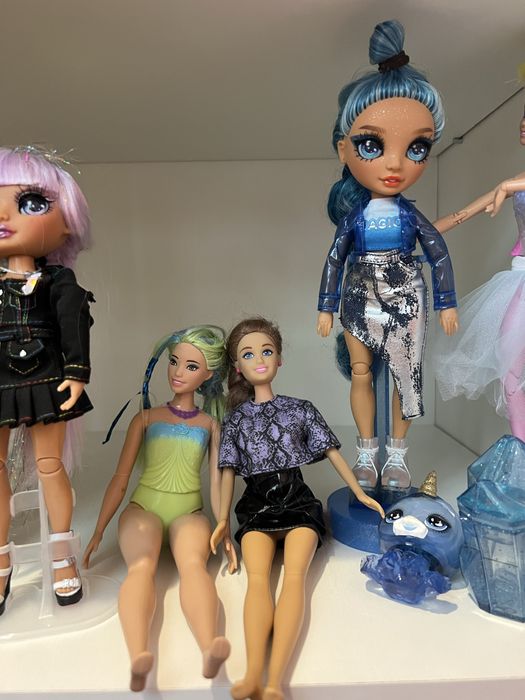 Кукла Barbie, рапунцель, rainbow high