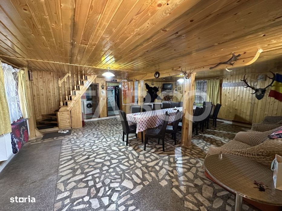 Cabana spatioasa la 5 km de Partia Sureanu complet mobilata si utilata