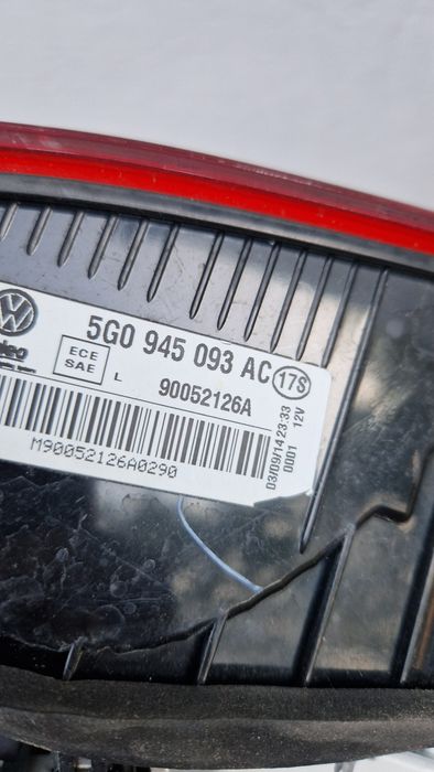 Stopuri spate stg Vw Golf 7 Scurt 2014