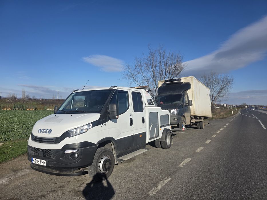 Tractari&Platforma.Auto Cu Roti Blocate,Dube.Transport Stivuitoare
