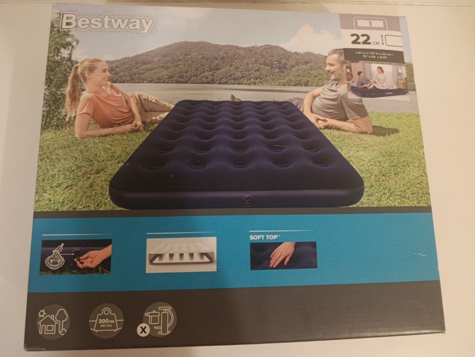 Надуваем дюшек Bestway