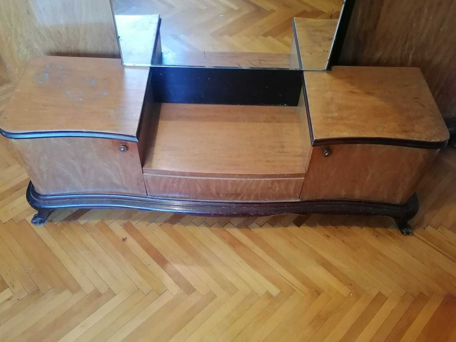 Dormitor lemn masiv vechi