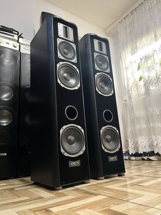 Boxe Quadral AMUN  tweeter ribbon 120w RMS 4 Ohmi