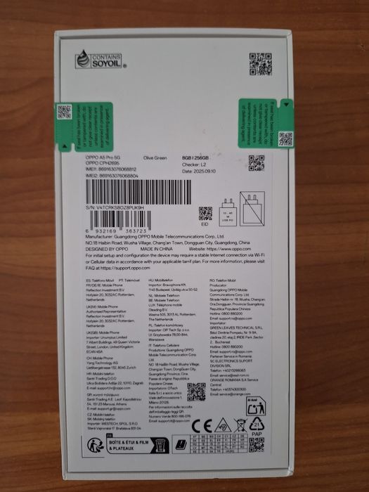 Oppo A5 Pro 5G, 8 GB / 256 GB