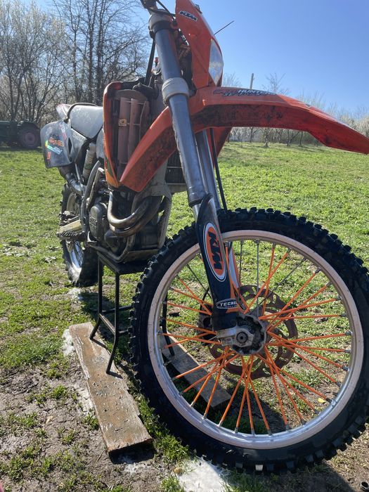 Cross ktm 520 exc 2002