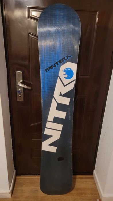 Placa snowboard NITRO PANTERA 166 cu legături BURTON CUSTOM