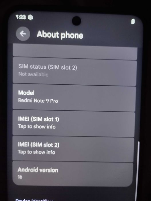 Xiaomi redmi note 9 pro cu Ubuntu touch linux