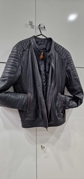 Мъжко кожено спортно яке