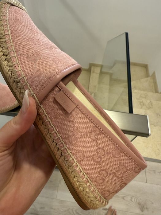 Espadrile Gucci purtate o singura data