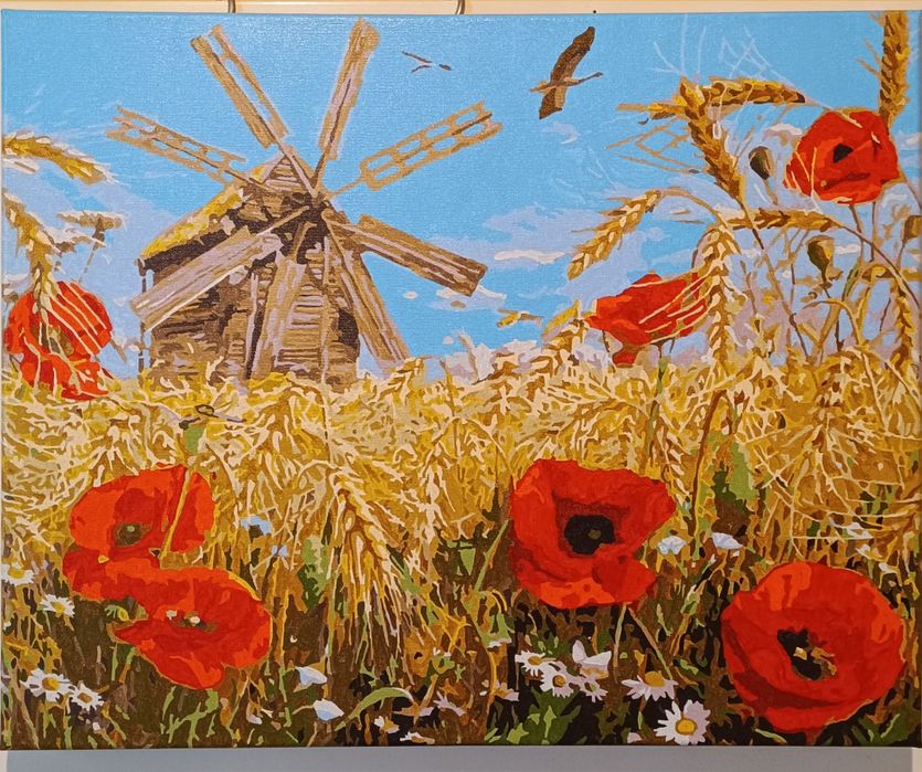 Картини рисувани по номера и от сърце