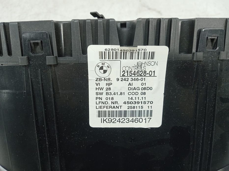 Ceasuri de bord  9242346-01 BMW Seria 3 E91 (facelift)  [din 2008 pan