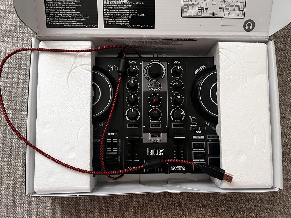 Hercules DJControl Inpulse 200 MK2 – Controller DJ