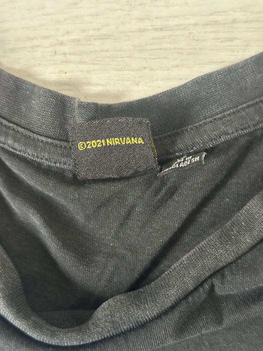 NIRVANA оригинальная футболка
