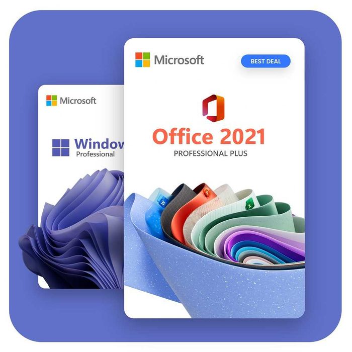 Stick bootabil Windows 10 Pro + Office 2021, licente retail, pret real