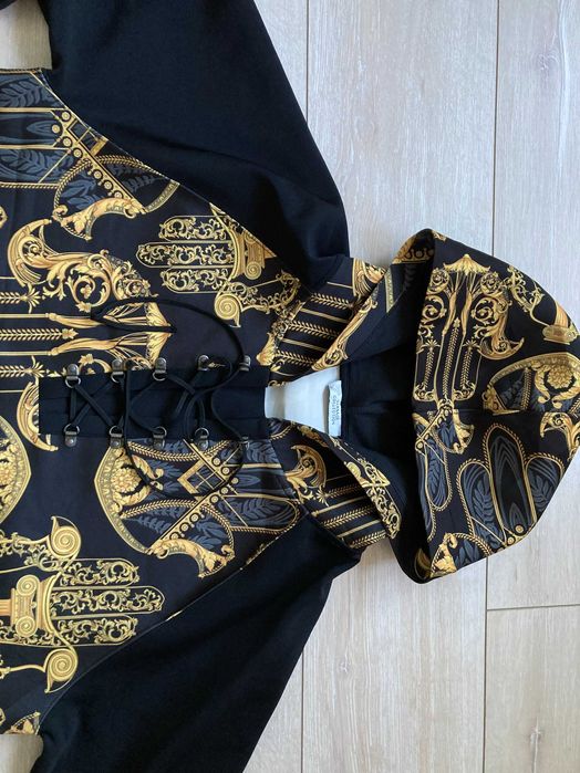 ОРИГИНАЛНО Versace Collection gold hoody суитчър суичър горнище М