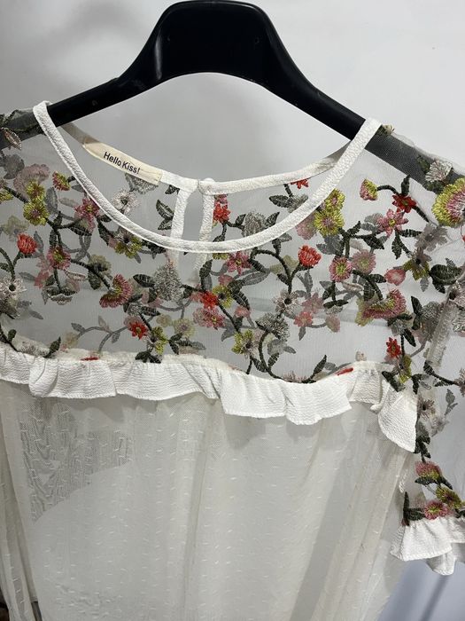 Cămașă Khloe model floral brodat mărimea M