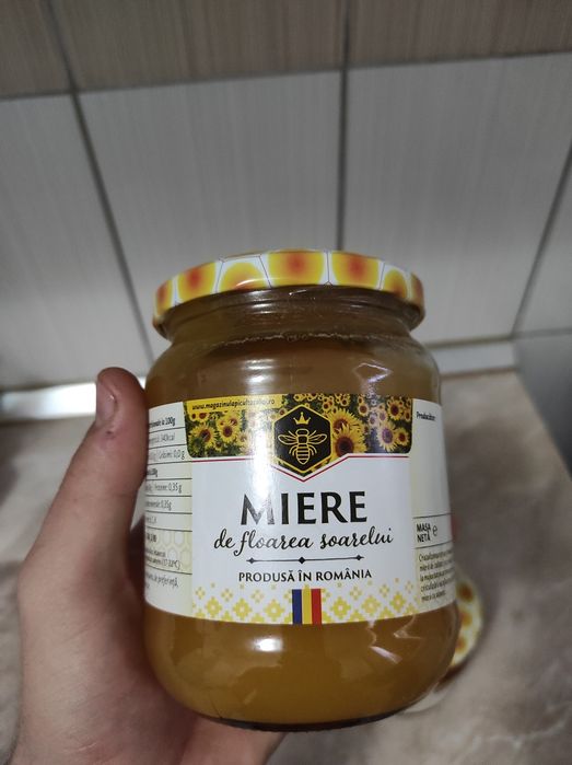 Miere de albine 100% naturala 25 lei