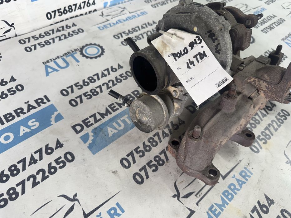 turbina turbo turbosuflanta 1,4 tdi polo 9n3