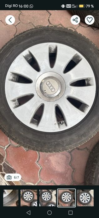 Vand jante Audi pe 16