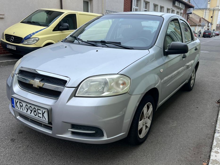 Chevrolet aveo 1.2i 2007 68k mii km reali