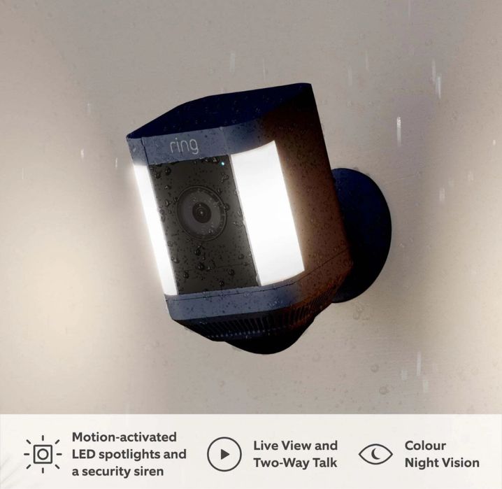 Camera de supravechere RING Spolight Cam Plus Outdoor, Noua - Sigilata