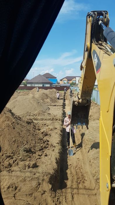 Услуги экскаватора погрузчика