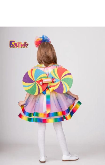 Конфетка платье . 122см. 5-6лет