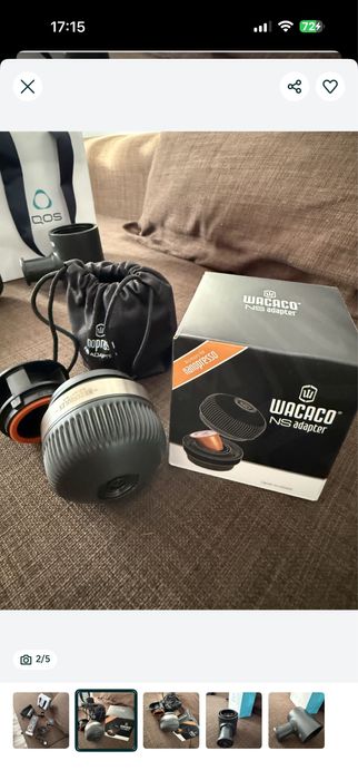 Wacaco nesspreso Aparat si adaptor capsule