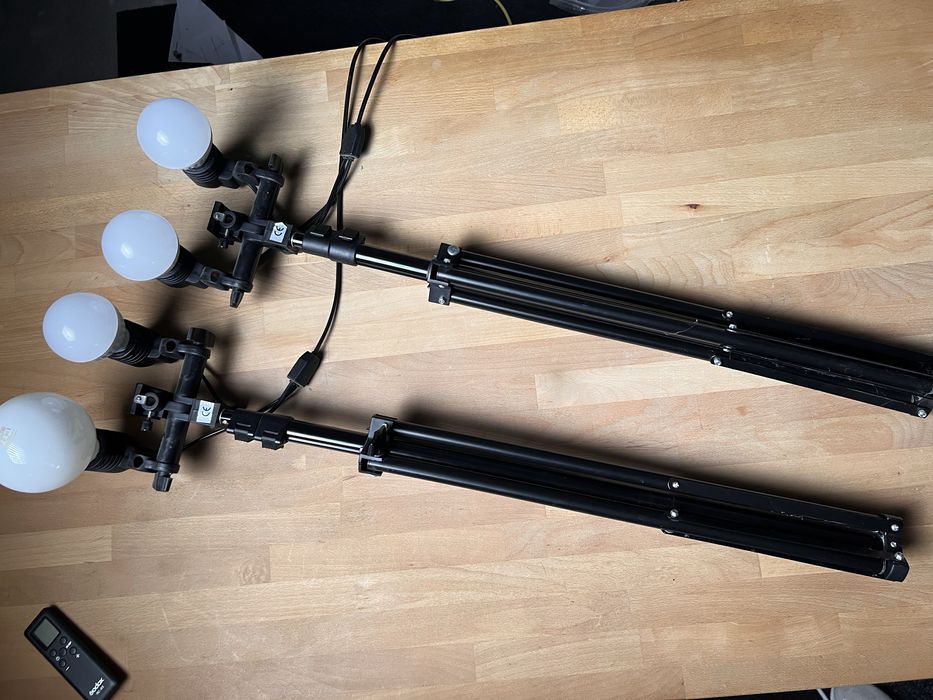 Lumini Studio Foto/Video cu umbrela