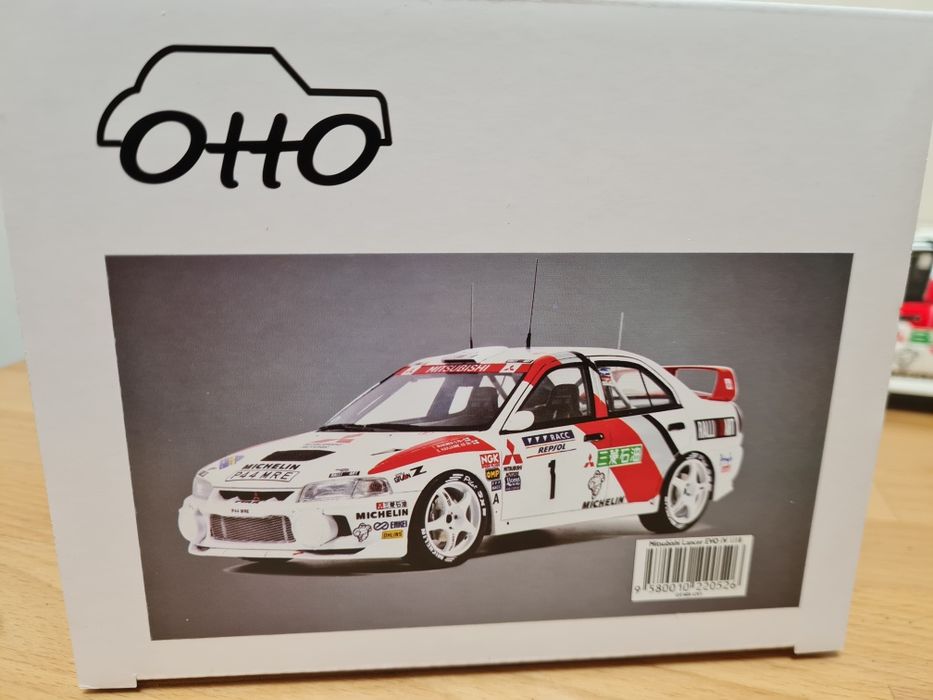 Vand machet Mitsubishi Lancer EVO 6 Rally scara 1/18 Otto-Models