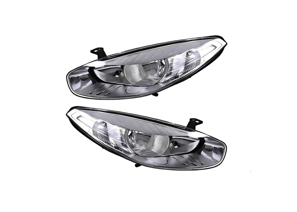 Фарове Фар за Renault Fluence 2013 - 2015 / Рено Флуенс с Хром Рамка