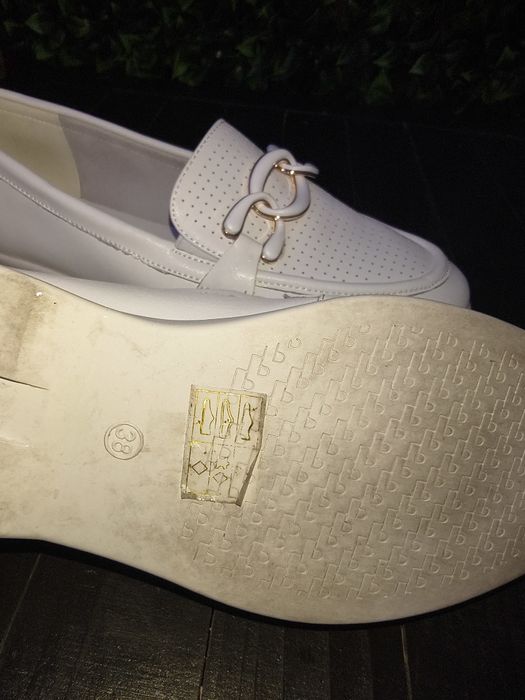 Mocasini pantofi de piele natura Flavia Pasini