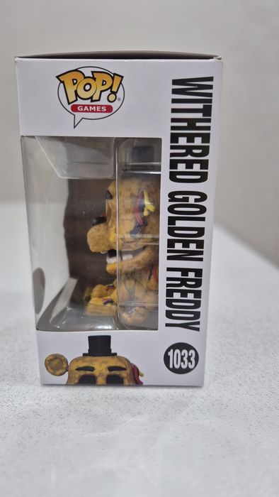 Funko Pop Five Nights at Freddy's-Withered Golden Freddy.